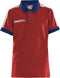 Craft PRO CONTROL POLOSHIRT JR - Maat 134/140 - Korte mouw - Bright Red/Navy