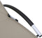 vidaXL - Ligbed - aluminium - en - textileen - taupe