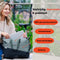 New Looxs ® Oslo Tendo - Enkele Fietstas - Schoudertas met Laptopvak - Afneembare Shopper met Rits - Multifunctioneel - 100% Gerecycled Polyester - Geschikt voor Electrische Fietsen - 21 Liter - Black-Green