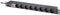 Sygonix SY-5799002 Stekkerdoos 19 inch 8-voudig Zwart Randaarde stekker 1 stuk(s)