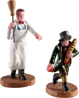 Lemax - Artful Dodger- Set Of 2 - Kersthuisjes & Kerstdorpen