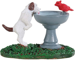 Lemax - Bird Bath Dog Fountain