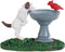 Lemax - Bird Bath Dog Fountain