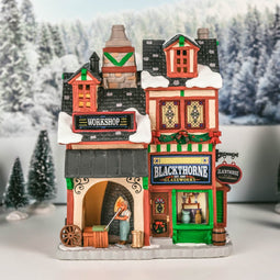Lemax - Blackthorne Glassworks - Kersthuisjes & Kerstdorpen