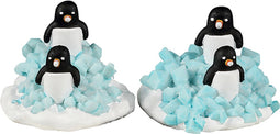 Lemax - Candy Penguin Colony - Set van 2