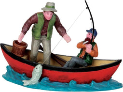 Lemax - Canoe Catch - Kersthuisjes & Kerstdorpen