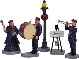 Lemax - Christmas Band - Set Of 5 - Kersthuisjes & Kerstdorpen