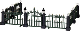 Lemax - Classic Victorian Fence - Set Of 7 - Kersthuisjes & Kerstdorpen