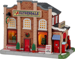 Lemax - Clydesdale Tractor & Farm Equipment, B/o Led - Kersthuisjes & Kerstdorpen