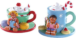 Lemax - Cocoa And Cookies - Set van 2
