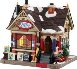 Lemax - Creative Kids Art Studio- B/o Led - Kersthuisjes & Kerstdorpen