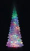 Lemax - Crystal Lighted Tree 4 Color Changeable And Color - XL
