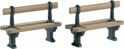 Lemax - Double Seated Bench - Set Of 2 - Kersthuisjes & Kerstdorpen