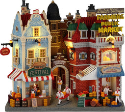Lemax - Dutch Cheese Festival & Farmers Market, B/o (4.5v) - Kersthuisjes & Kerstdorpen