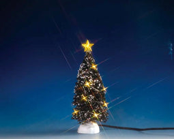 Lemax - Evergreen Tree With 12 Clear Light - B/o (4.5v) - Kersthuisjes & Kerstdorpen