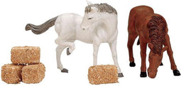 Lemax - Feed For The Horses - Set Of 6 - Kersthuisjes & Kerstdorpen