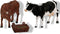 Lemax - Feeding Cow & Bull - Set Of 3 - Kersthuisjes & Kerstdorpen