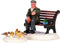 Lemax - 'Feeding Pigeons' - Figuur