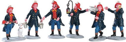 Lemax - Fireman - Set Of 6 - Kersthuisjes & Kerstdorpen