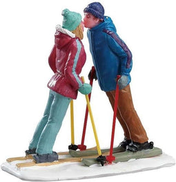 Lemax - 'First Ski Date' - Figuur