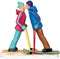 Lemax - 'First Ski Date' - Figuur