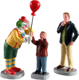 Lemax - Friendly Clown- Set Of 3 - Kersthuisjes & Kerstdorpen