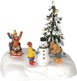 Lemax - Frolic In The Snow - Battery-operated (4.5v) - Kersthuisjes & Kerstdorpen