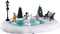 Lemax - 'Frosty Goes Ice Skating' - Tafelstuk met animatie - Exclusief adapter (Werkt op batterijen)