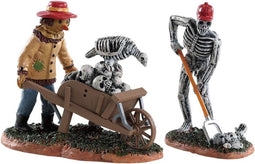 Lemax - Ghoulish Gardeners - Set Of 2