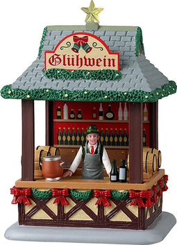 Lemax - 'Gluhwein Booth' - Tafelstuk