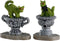 Lemax - Haunted Topiary- Set Of 2 - Kersthuisjes & Kerstdorpen