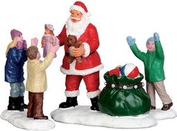Lemax - It's Santa! - Set Of 3