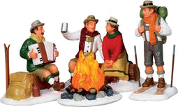 Lemax Kerstdecoratie Lemax - Alpine Ski Party, S/4, b/o (4.5V)