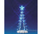 Lemax Kerstdecoratie Lemax - Lighted Silhouette Tree(Blue), M, B/O (4.5v)