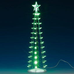 Lemax - Lighted Silhouette Tree (Green) - B/o (4.5v)
