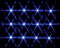Lemax - Lighted Star String - Blue - Count Of 12 - B/o (4.5v)