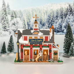 Lemax - 'Litton & Laughton Stables' - Verlicht gebouw - Exclusief adapter