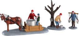 Lemax - Maple Syrup Season - Set van 3