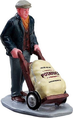 Lemax - Market Worker - Kersthuisjes & Kerstdorpen