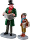 Lemax - Merry Newsboy - Set van 2