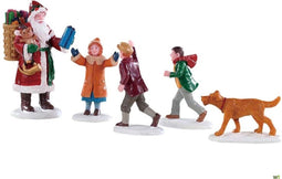 Lemax Papa Christmas! - Set van 5