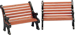 Lemax - Park Bench - Set Of 2 - Kersthuisjes & Kerstdorpen