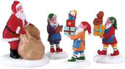 Lemax Present Procession - set van 4 figuur