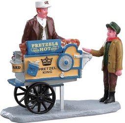 Lemax - Pretzel King Pretzel Cart