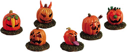 Lemax - Pumpkin People - Set Of 6