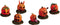 Lemax - Pumpkin People - Set Of 6