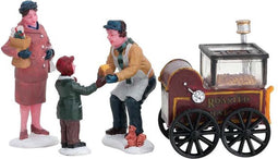 Lemax - Roasted Chestnut Stand - Set Of 4