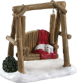 Lemax Rustic Log Swing