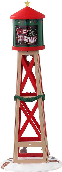 Lemax - Rustic Water Tower - Kersthuisjes & Kerstdorpen