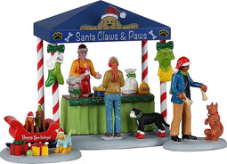 Lemax - Santa Claws & Paws - Set van 3